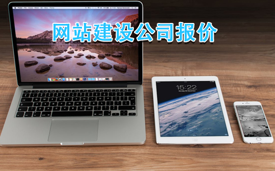 網站建設公司報價