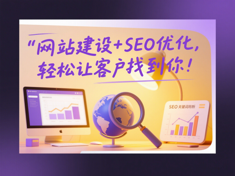 網站建設+SEO優化一步到位，輕松讓客戶找到你！