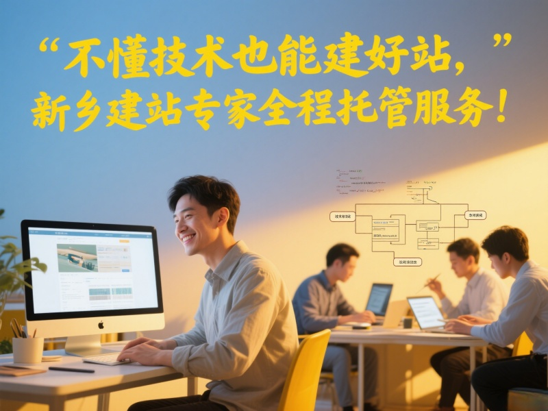 不懂技術也能建好站，新鄉(xiāng)建站專家全程托管服務！