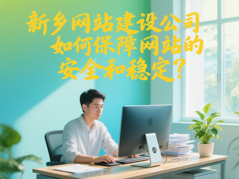新鄉網站建設公司如何保障網站的安全和穩定？